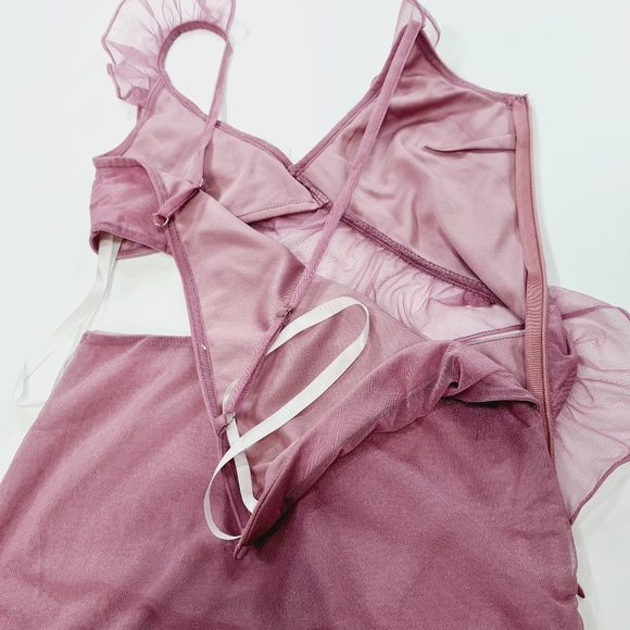 MORE TO COME Payton Ruffle Dress in Pink - Picture 10 of 12